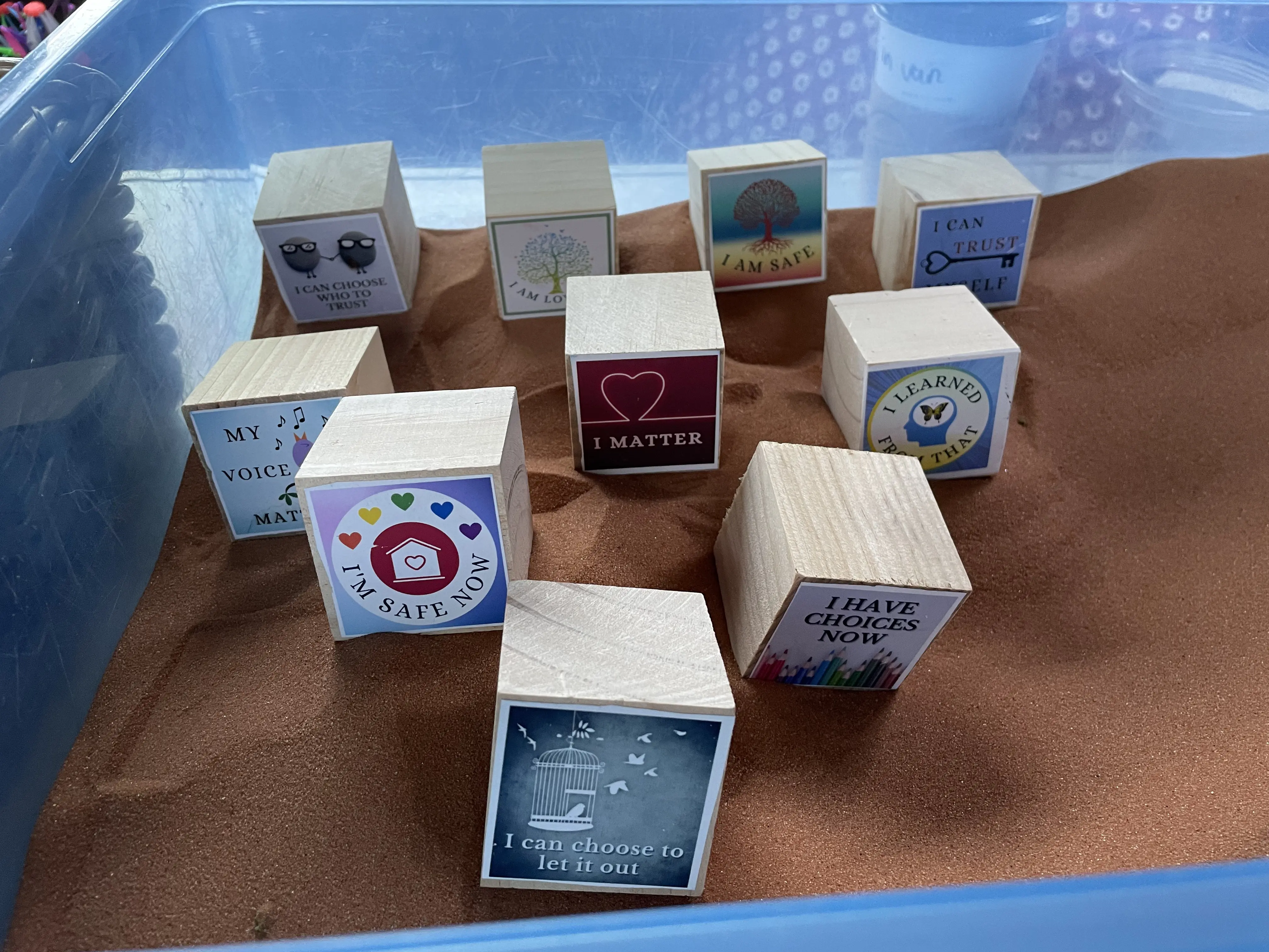 Play therapy session — therapy at Happy Camper